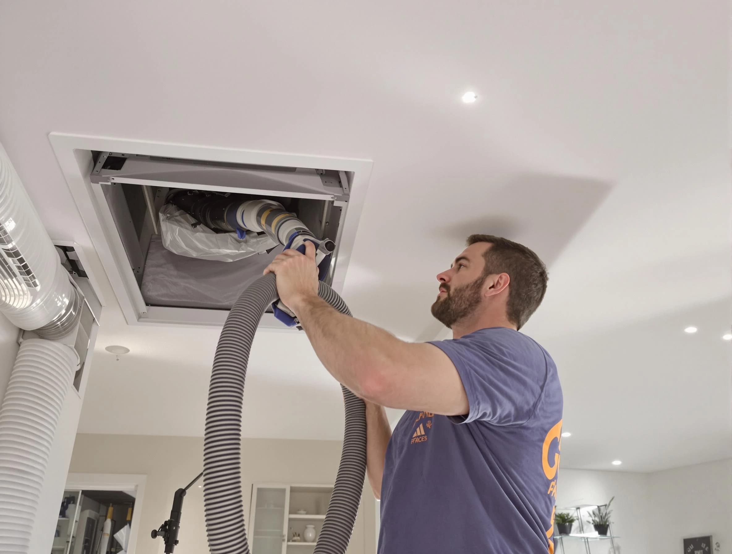 Precision indoor duct cleaning by Cecil Air Duct Cleaning in Cecil