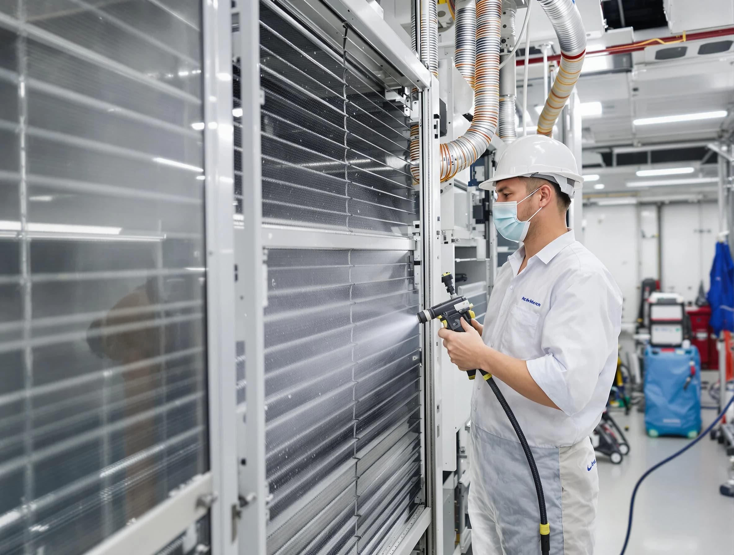 Professional AC coil cleaning by Cecil Air Duct Cleaning in Cecil