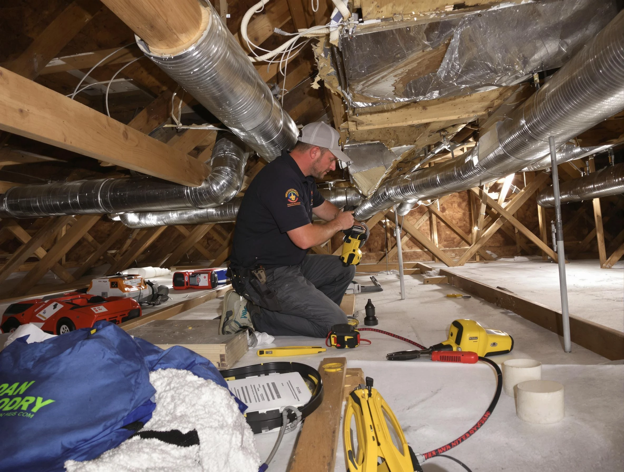 Professional air duct repair by Cecil Air Duct Cleaning in Cecil