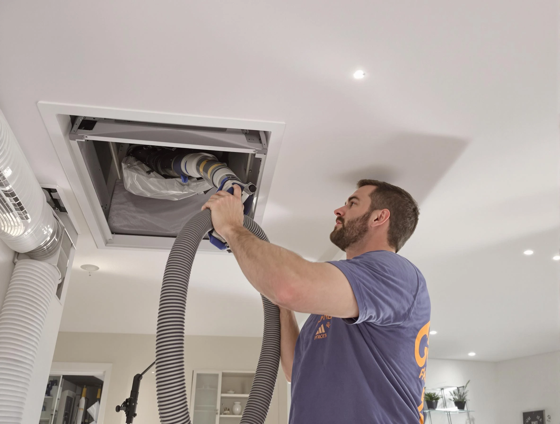Precision indoor duct cleaning by Cecil Air Duct Cleaning in Cecil