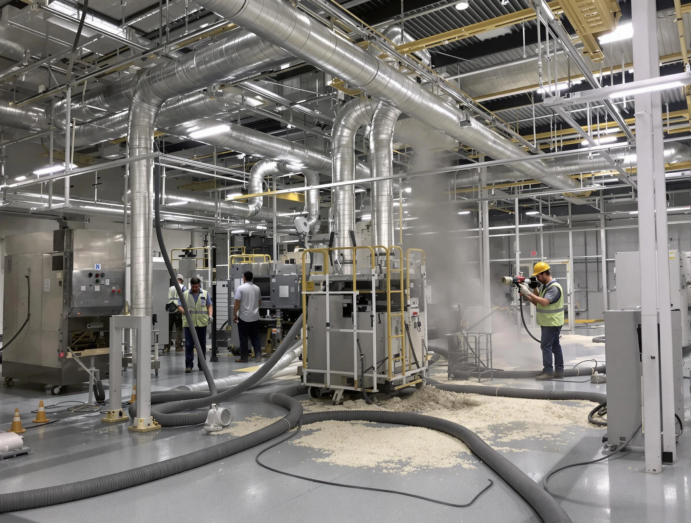 Heavy-duty industrial duct cleaning by Cecil Air Duct Cleaning in Cecil